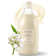 AROMATICA Embrace Body Lotion Neroli & Patchouli 10.14oz / 300ml, Vegan | Naturally-derived Aromatic Fragrance | Soothing & Moisturizing Body Lotion