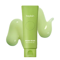 beplain Mung Bean Milk Peeling Gel, Hyaluronic Acid Exfoliator, 4.05 fl oz