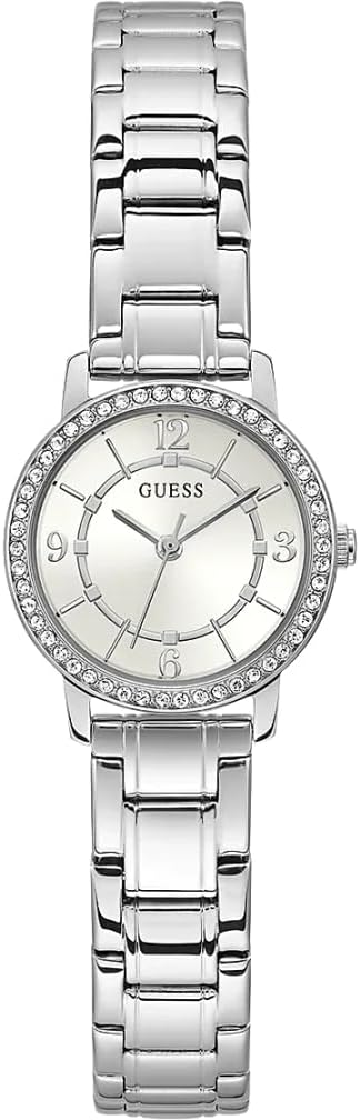 GUESS Women Analog Quartz Watch with Stainless Steel Strap GW0468L1