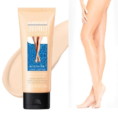 LBOYLOVE Waterproof Leg Makeup, Long Last Body Foundation, Evens Skin Tone, Body Scar Cover up (1# Fairest Glow)