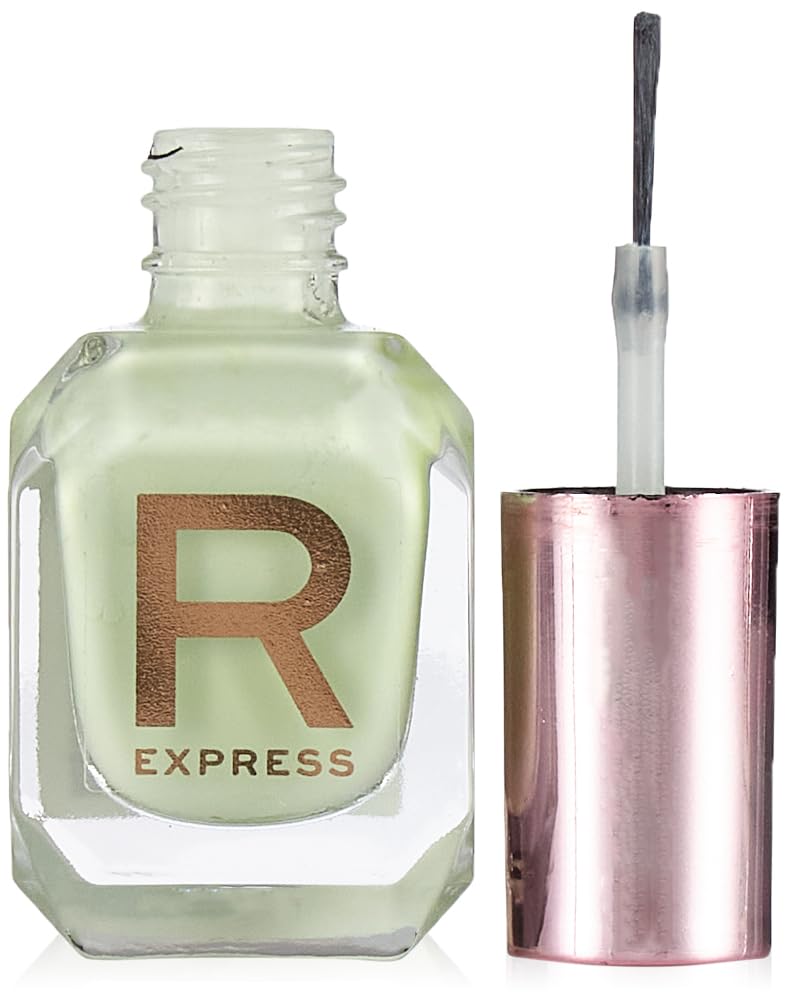 Makeup Revolution Express Nail Varnish, Mint Green