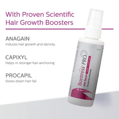 BONTRESS Pro+ Scalp Serum | fortified with Redensyl, Procapil, Capixyl & Anagain| helps reduce hair fall | Hair Growth Serum for both Men & women, 60ml