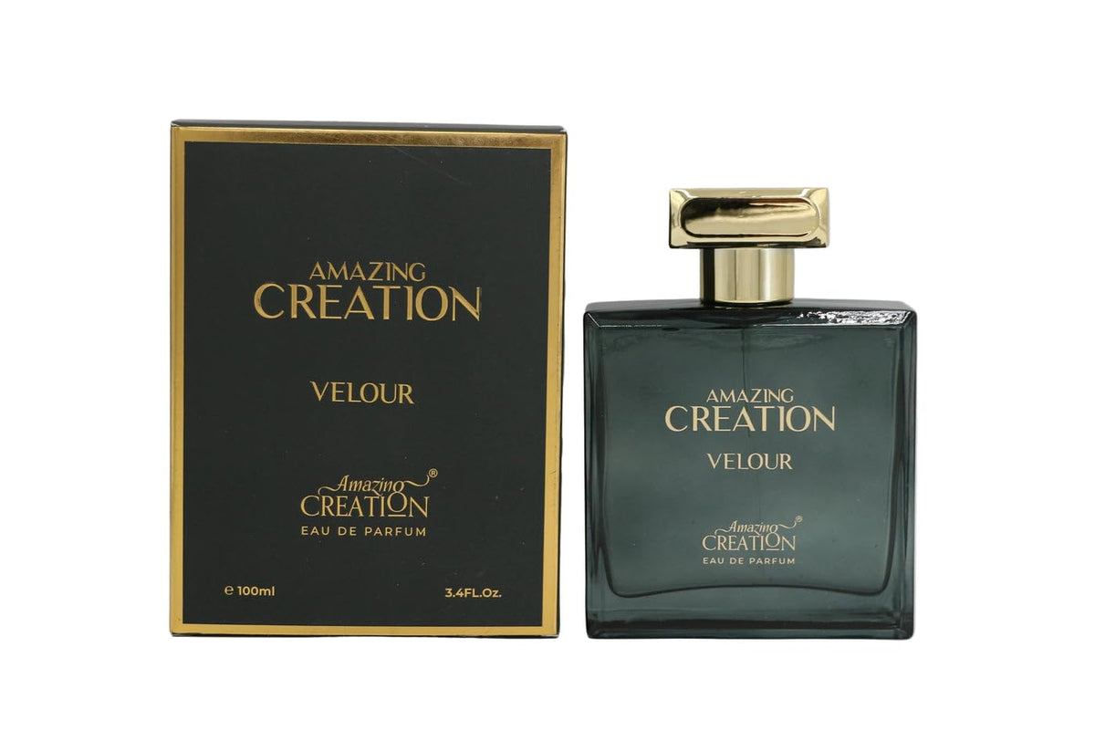 Amazing Creation Velour Eau De Parfum Unisex 100ml - Oriental Floral Oud Long Lasting Perfume