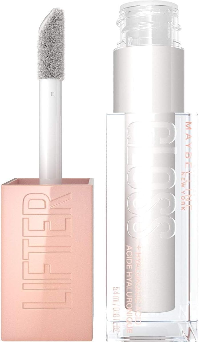 Maybelline New York Lifter Gloss With Hyaluronic Acid, 01 Pearl