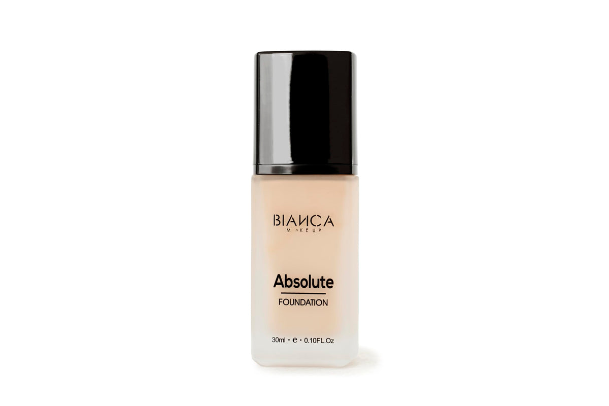 Absolute Foundation by Bianca Makeup - Full Coverage (Nude, 0.10 Fl Oz)