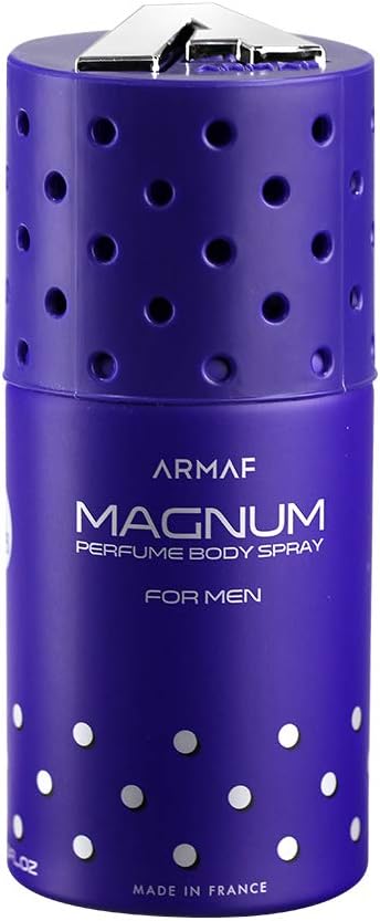 Armaf Magnum A6 Perfume Body Spray For Men, Blue - 250 ml