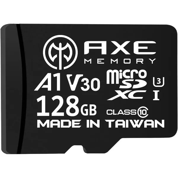 Axe Memory Card Micro SD With Adapter 95MB/S (AXP4K128) 128GB