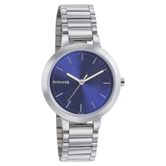 Sonata Blue Dial Analog Watch for Women-NR8141SM05