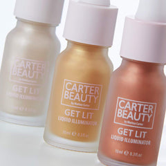 Carter Beauty Get Lit Liquid Illuminator, Gold