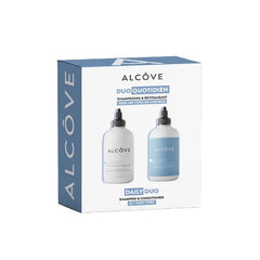 Alcove Daily Shampoo & Conditioner Duo – Sulfate-Free for All Hair Types, Anti-Frizz, Lightweight Hydration with Argan Oil, Mango Extract & Evening Primrose - 10 oz