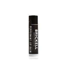 Brickell Men's No Shine Lip Balm for Men, Natural and Organic Matte Finish Chapstick to Moisturize and Protect With SPF 15, .15 Ounce, Scented