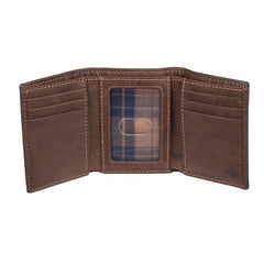 Columbia Men's RFID Trifold Wallet - Brown Casual