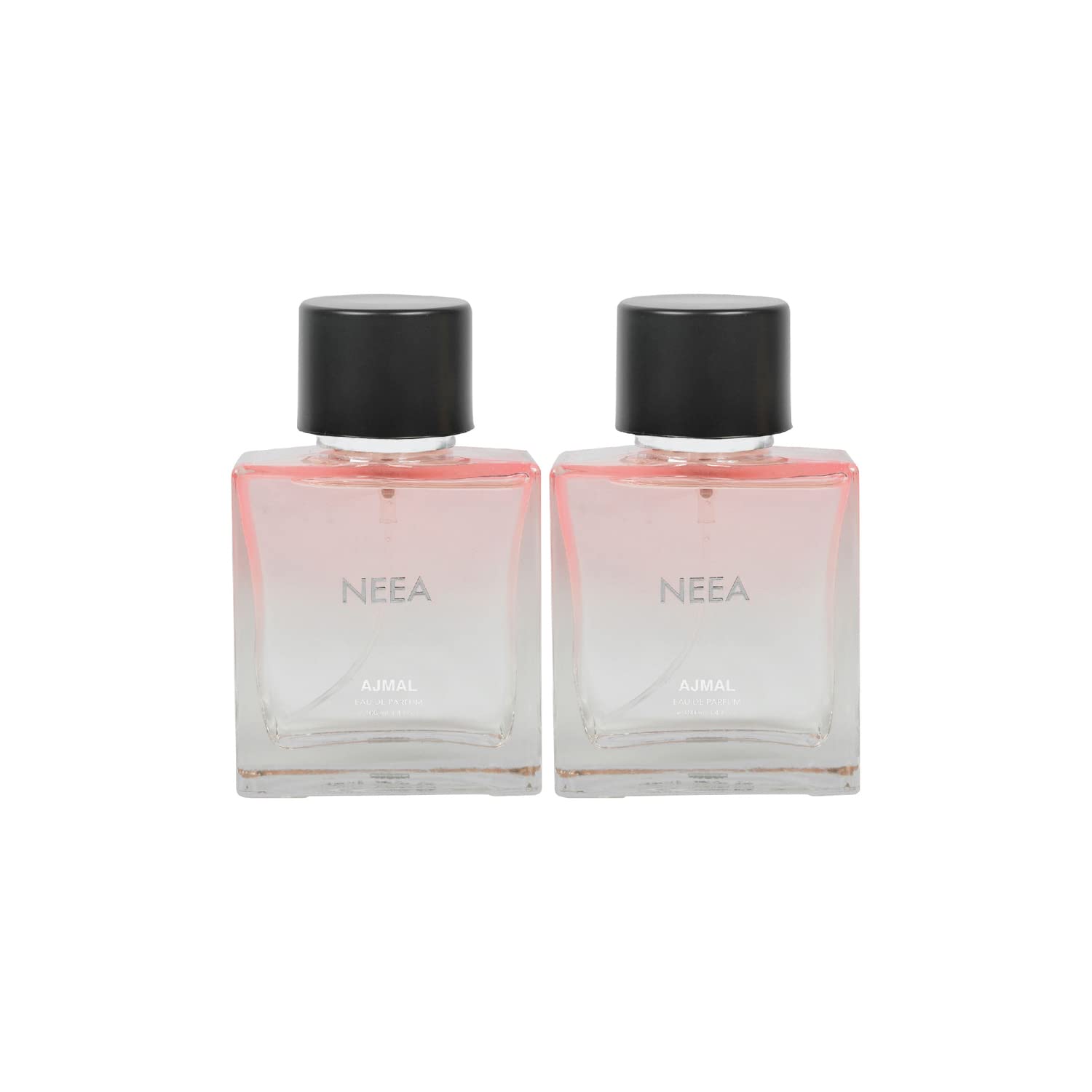 Ajmal Neea EDP Combo Pack of 2 each 100ml (Total 200ML) for Women + 4 Parfum Testers