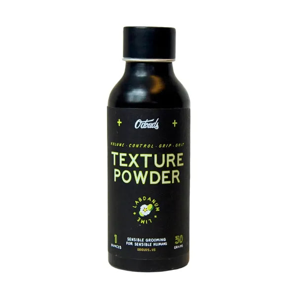 O'Douds Texture Powder for Hair - Styling Powder for Men & Women - Provides Volume, Control & Texture for a Workable Hold & Matte Finish, Labdanum & Lime Scent, 1 Ounce