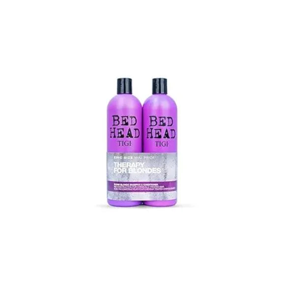 TIGI Bed Head Dumb Blonde Shampoo & Reconstructor Conditioner Duo Pack, 50 Oz