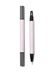 SHEGLAM MAKEUP - Do it All 2-IN-1 Eyeliner with Eraser - All Day Wear Waterproof and SmudgeProof Liquid Eye Liner pen and Corrector tip - BLACK, 1.0 count