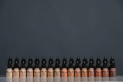 Glam Air Brush Foundation Makeup"long Lasting" Flawless, Beautiful, Natural Looking Skin with Glam Air (SUNSET TAN M9)
