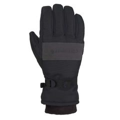 Carhartt Men's WP Waterproof Insulated Glove Cold Weather Gloves - Black/Grey
