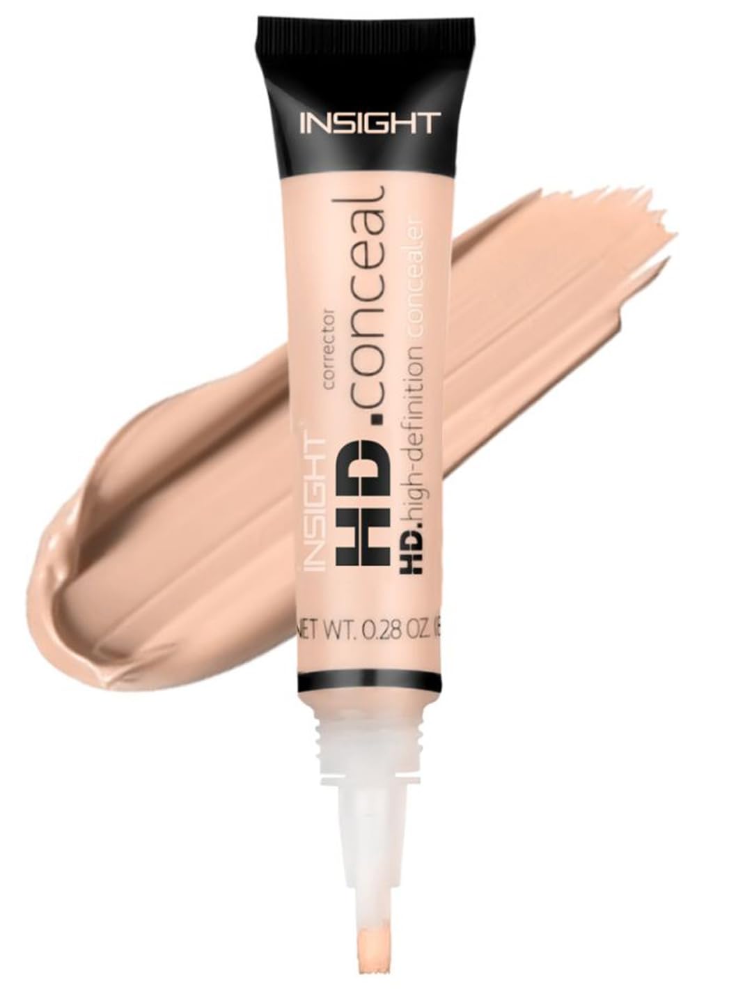 Insight Cosmetics HD Concealer| Concealer for all skin types| Full Coverage, 8Gm, Pack Of 1 - Sun Beige
