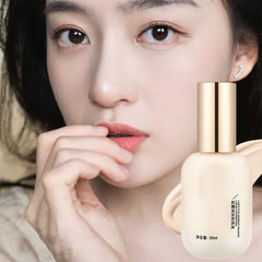 Hydrating Waterproof And Light Long Lasting Foundation,Concealer Foundation Cream,Light Fog Makeup Holding Liquid Foundation,Makeup Concealer for All Skin Types (Natural)