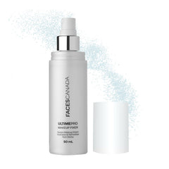 Faces Canada Ultime Pro Makeup Fixer, 50 ml | Long Lasting Makeup Setting Spray | Keeps Makeup Intact | Hydrates, Soothes & Refreshes Skin | Hyaluronic Acid & Vitamin E Enriched | No Alcohol