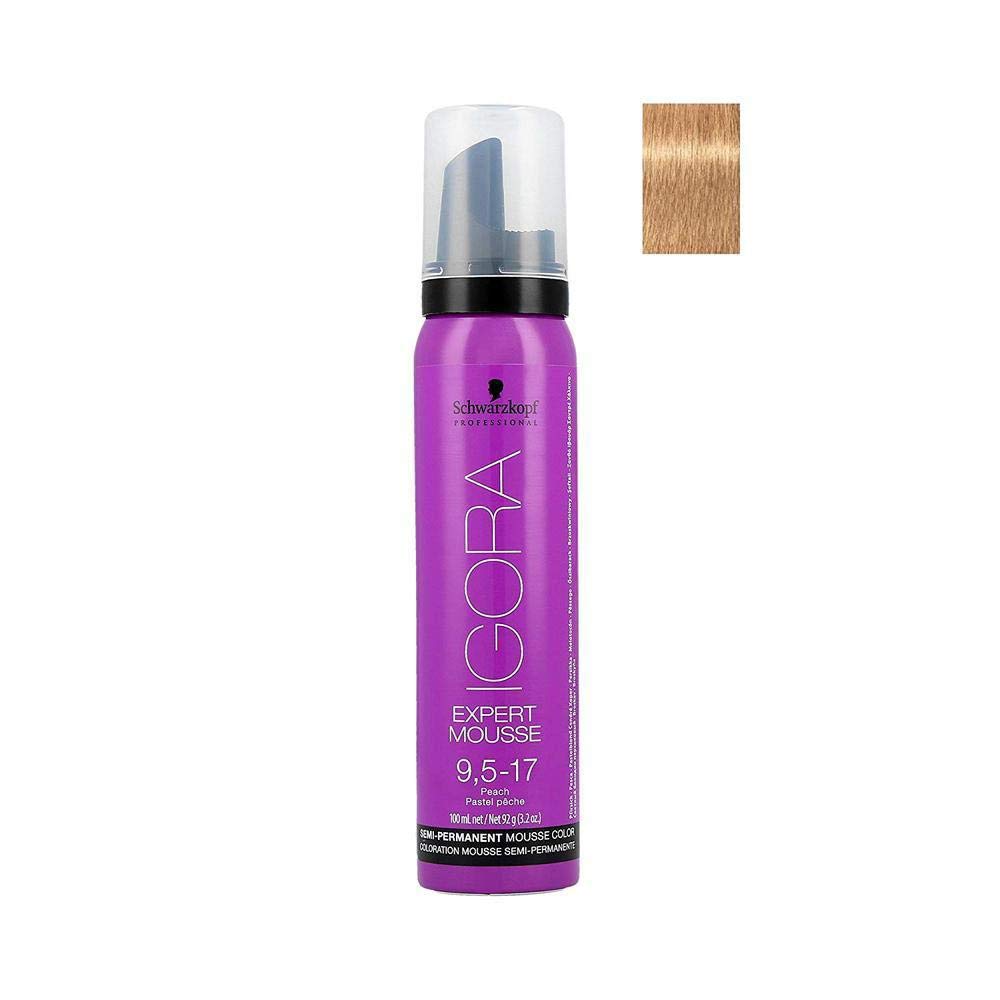 Schwarzkopf Professional Mousse Expert Igora Semi-Permanent Color, No. 9.5-17 Beach 4045787292312