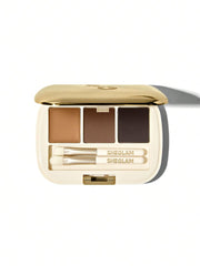 Shiglam Eyebrow Expert Palette - Dark Eyebrow Makeup 101 with Mini Brush