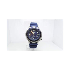 Citizen Men's Analogue Eco-Drive Watch with a Rubber Band Promaster Marine