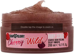 Soap & Glory Cherry Wild Body Scrub, 200ml, Silky Smooth