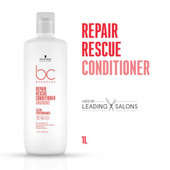 Schwarzkopf Professional BC BONACURE Peptide Repair Rescue Conditioner, 33.8-Ounce