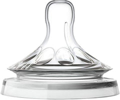 philips Avent Natural Baby Bottle, Variflow 3M plus, 2 pounds, Clear