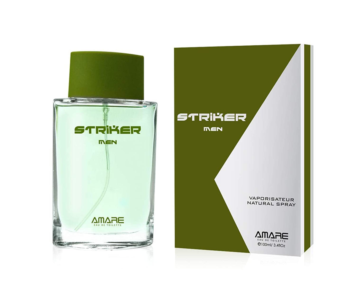 Striker by Amare - perfume for men - Eau de Toilette, 100 ml