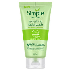 Simple Refreshing Facial Wash Gel, 5 Fl Oz