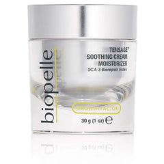 Biopelle Tensage Growth Factor Soothing Oil Free Moisturizer Face Cream with SCA 3 Biorepair Index, Snail Mucin Moisturizer for Oily Skin with Hyaluronic Acid and Antioxidants, 1 Oz
