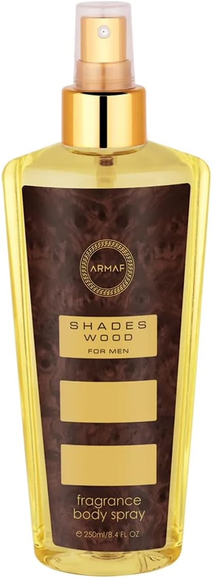 Armaf Shades Wood Body Splash For Men - 250 ML