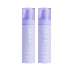 Naked Sundays SPF 50+ Hydrating Glow Mist SPF Setting Spray and Face Sunscreen, Hydrating Ultra-Fine Mist with Hyaluronic Acid for All Skin Types