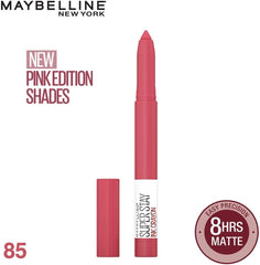 Maybelline New York Super Stay Ink Crayon Lipstick, Matte Finish, 1.2g - Change Is Good
