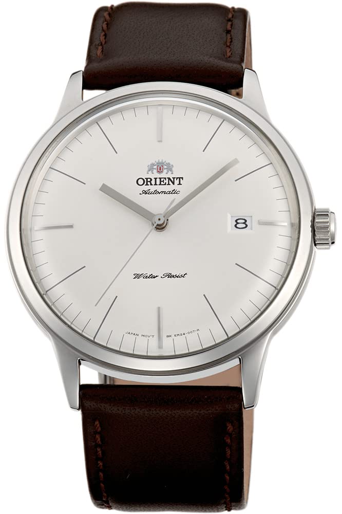 Orient Mens Automatic Watch, Analog Display and Leather Strap FAC0000EW0