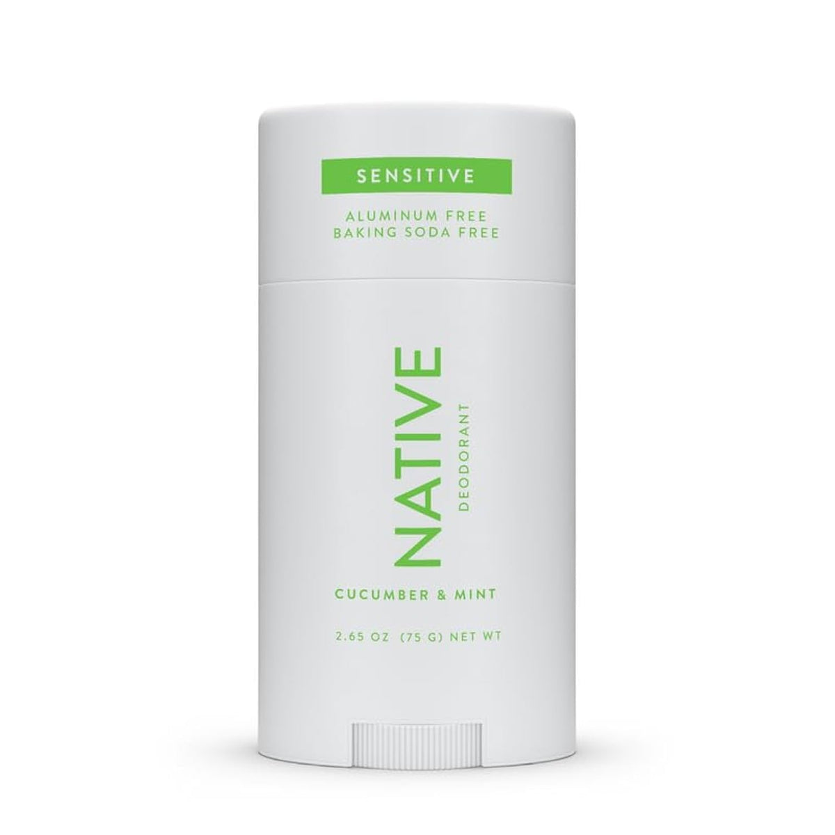 Native (Mint & Cucumber) - Sensitive Deodorant Natural Deodorant for Women and Men, Aluminium Free, Baking Soda Free, Phthalate Free, Talc Free, Coconut Oil and Shea Butter Cucumber & Mint (Sensitive)