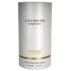 "Oud Khaleeji LOUI BOUTIN IMMENSTY EDP 100ml Perfume - An Immersive Blend of Opulence, Allure, and Captivating Fragrance"