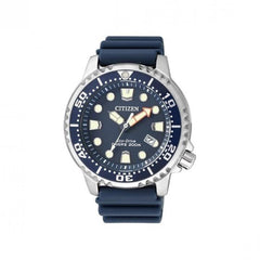 Citizen Men's Analogue Eco-Drive Watch with a Rubber Band Promaster Marine