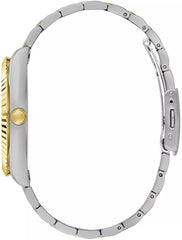 GUESS US Men's Connoisseur Two-Tone Analog Watch, silver/gold, one
