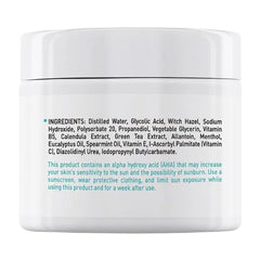 Glycolic Acid Pads - Exfoliating Pads for Face with Vitamins B5, C & E, Green Tea - Chemical Peel for Face at Home - Peel Pads for Acne, Fine Lines and Wrinkles - 50 Pads