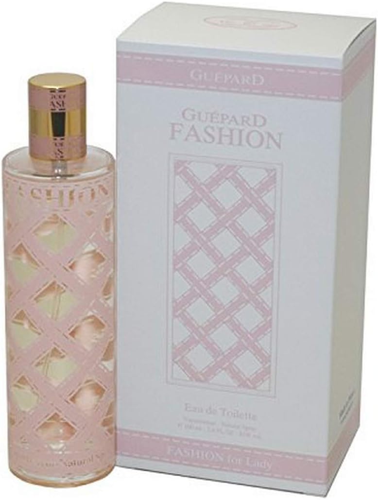 Guepard Fashion Eau de Toilette Spray for Women, 3.4 Ounce