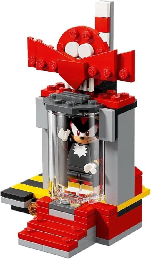 LEGO Sonic the Hedgehog Shadow the Hedgehog Escape, Motorbike Toy for Kids, Boys & Girls aged 8 Plus with Buildable Lab, Badnik Rhinobot & Clucky Video Game Character Figures, Gifts for Gamers 76995