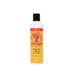 Jessicurl, Gentle Lather Shampoo, Citrus Lavender, 8 Fl oz. Cleansing Shampoo for Curly Hair Women, Vegan, Sulfate Free Shampoo