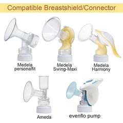 Maymom Conversion Kit for Medela Breast Pumps to Use with Phillips Avent Classic Bottles, Avent.