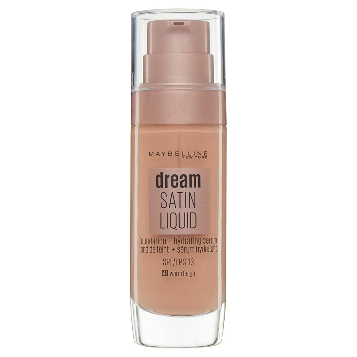 Maybelline New York Dream Satin Liquid Foundation 041 Warm Beige