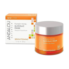Andalou Naturals Pumpkin Honey Glycolic Mask, 1.7 Ounce