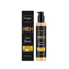 Hoegoa Leave In Conditioner, Hydrating and Detangling Hair Serum, Hair Mask for Dry and Frizzy, Smooths without rinsing, Heat Protectant against heat damage up to 230°C,100ml/3.38fl oz